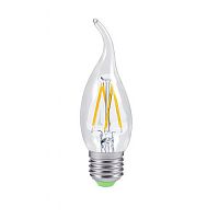 Лампа светодиодная ASD Premium СА37 Свеча на ветру E27 220В 5Вт 450Лм 4000К 35х118мм картинка 